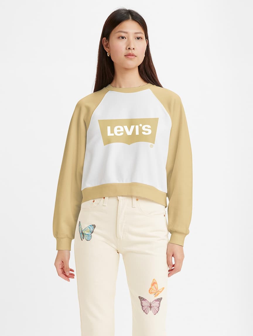 Buy Levi's® Women's Vintage Raglan Crewneck Sweatshirt | Levi’s ...