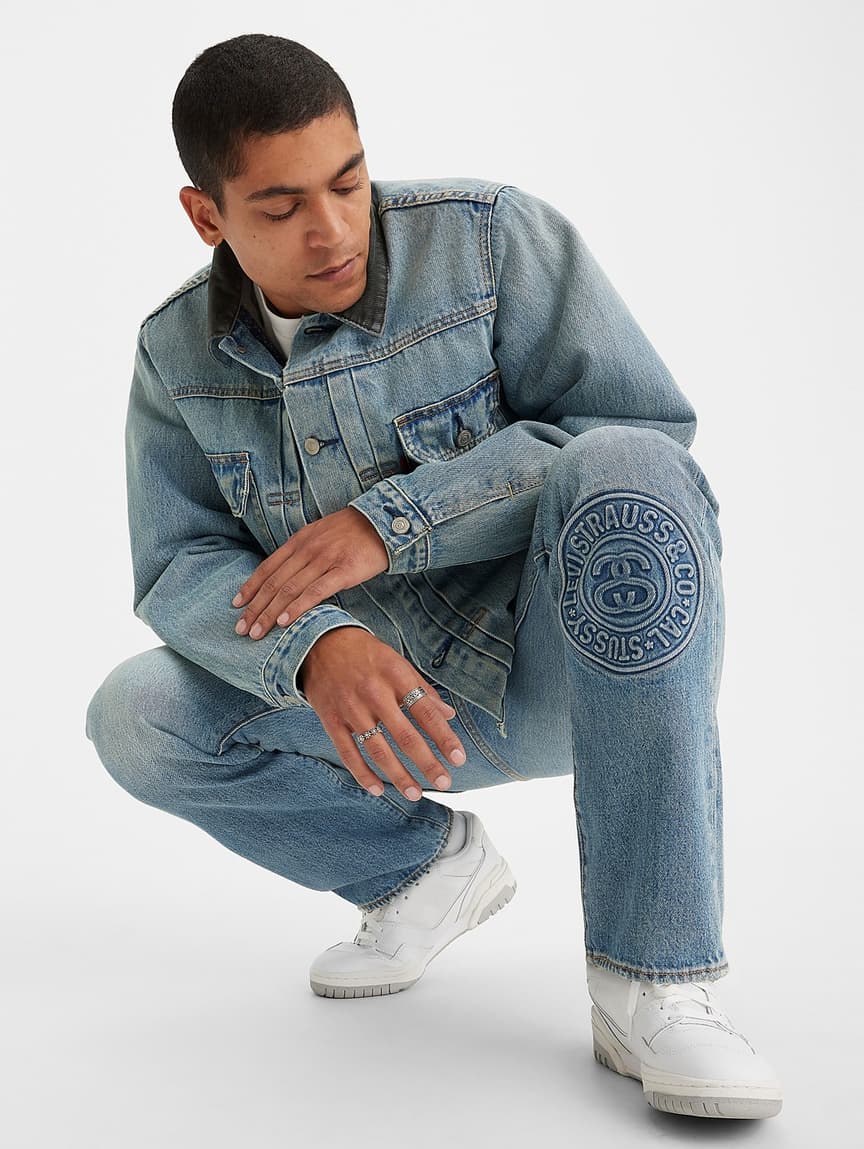 Buy Stüssy & Levi's® Embossed 501® Jeans | Levi's® Official Online Store SG