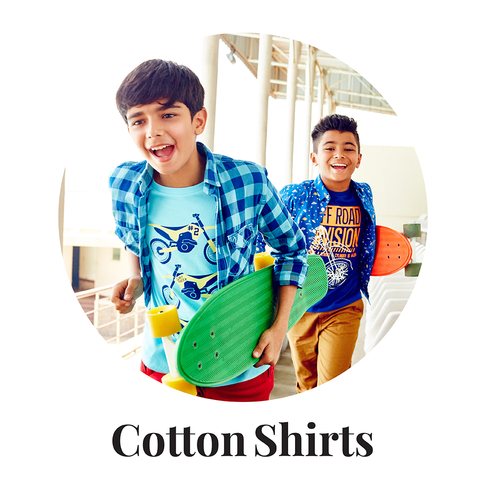 Boys Cotton Shirts