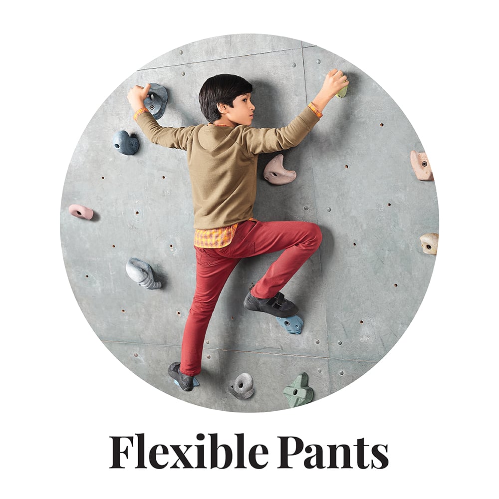 Flexible pants for Boys