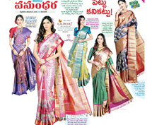 Kalanjali bring Kanjivaram silk sarees in fold, silver combination variety