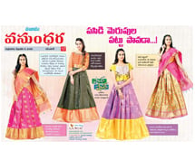 Kanjivaram silk pavada are very unique  dress from South India.
