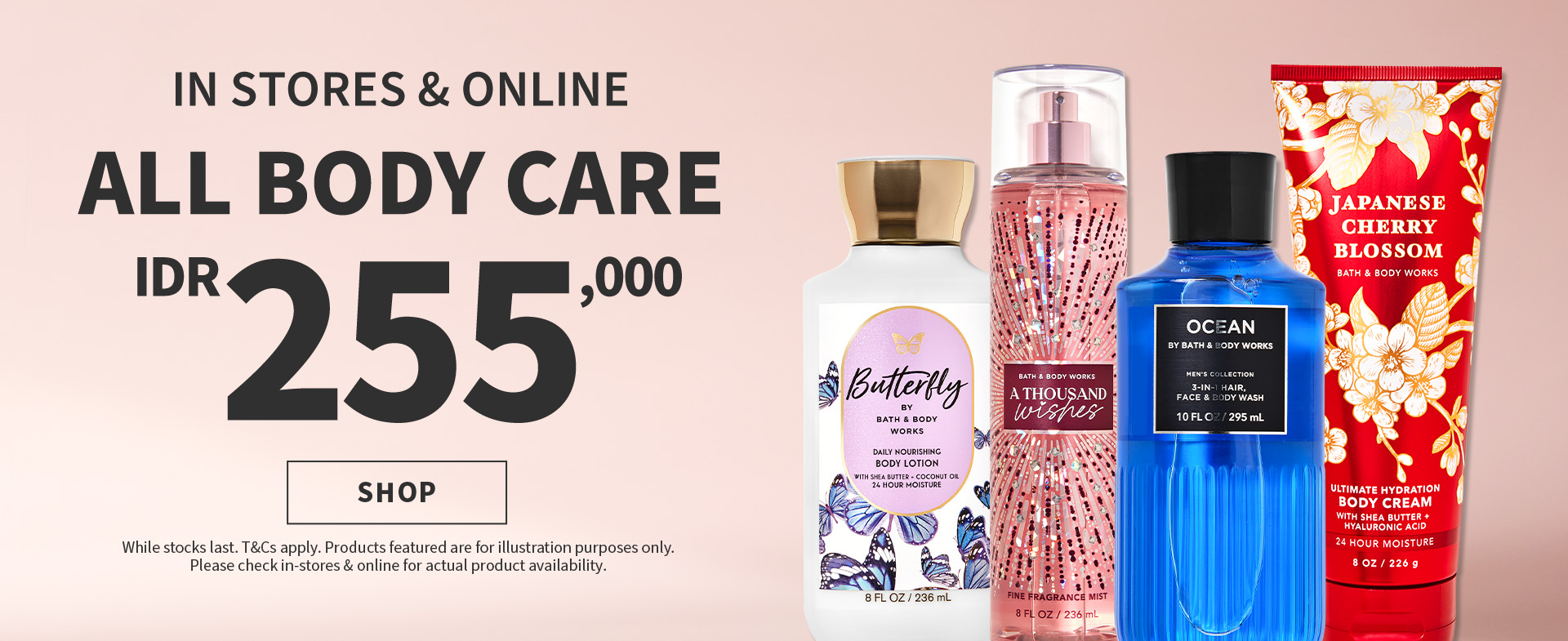 LIMITED TIME ONLY! ALL BODY CARE 