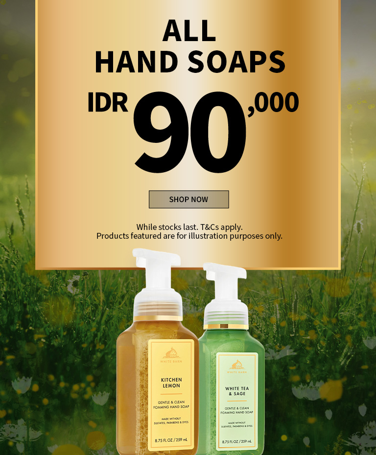 All Hand Soaps $$