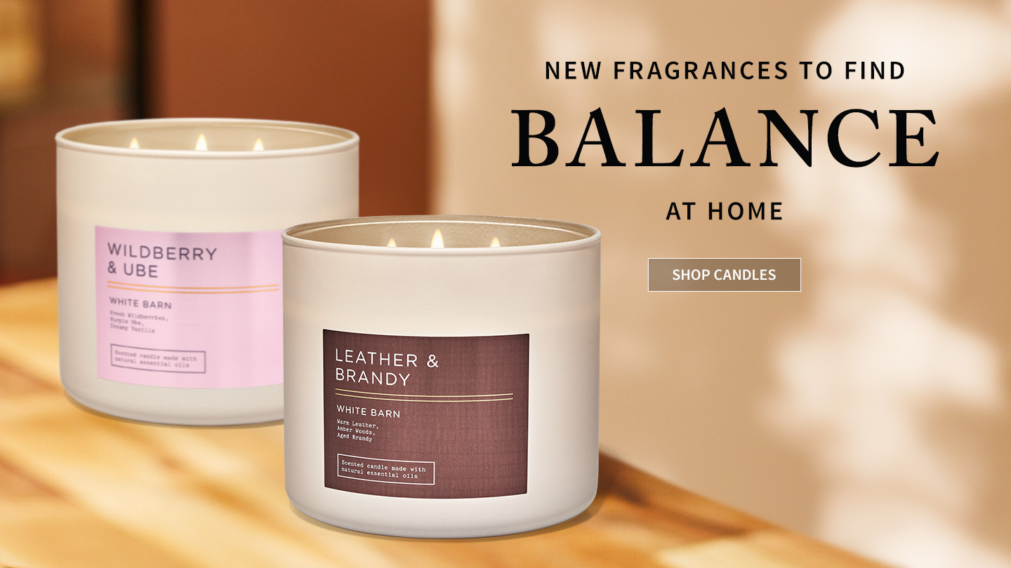New 3-Wick Candle Fragrances 