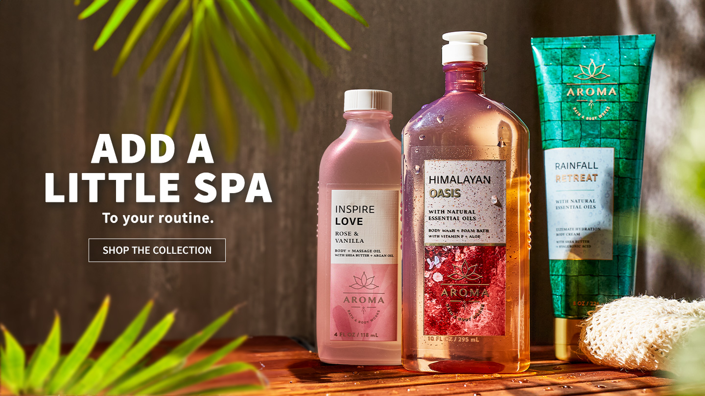 Shop New Wellness Collections from Bath and Body Works