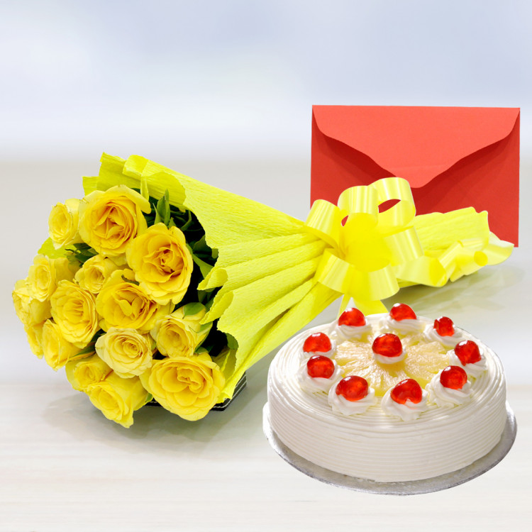 Open the Door of Love by Sending her Delicious Cakes - Deliver Online Gifts  to India