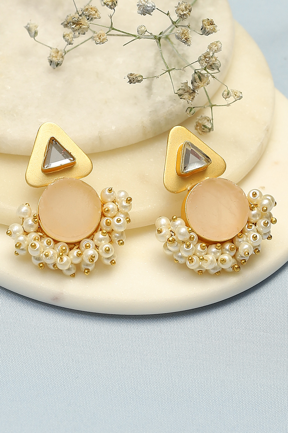 

White Brass Earrings