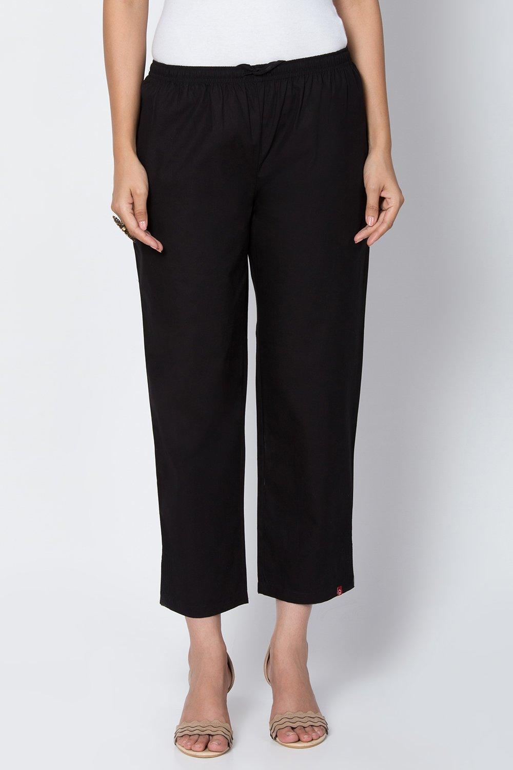 Mode By Red Tape Pants  Buy Mode By Red Tape Ethnic Off White Slim Pant  For Women Online  Nykaa Fashion