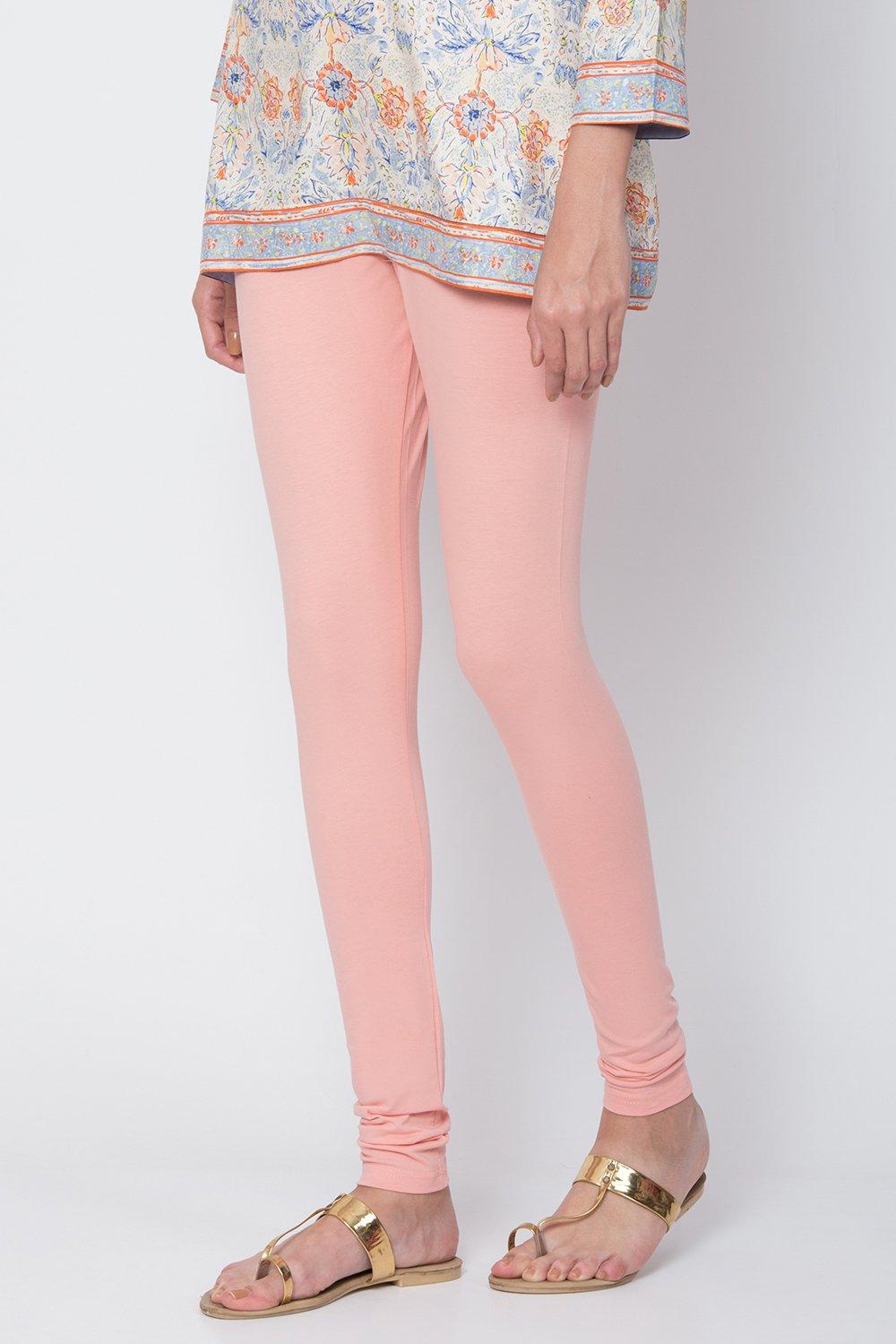 

Baby Pink Knitted Churidar