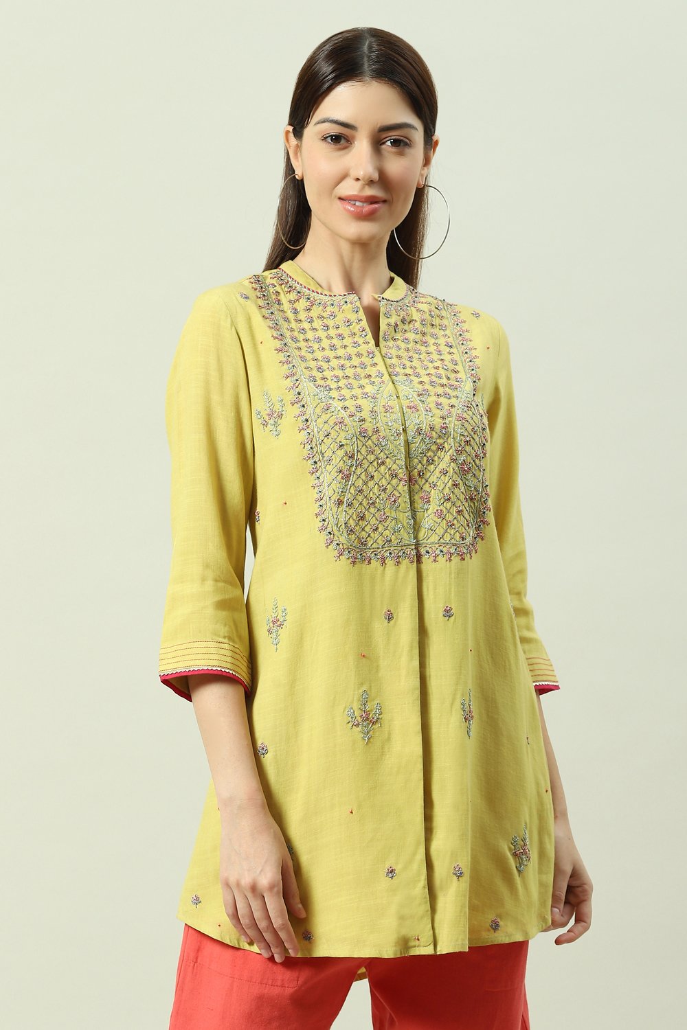 

Mint Green Rayon Straight Solid Kurti