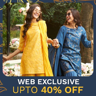 Flat 50% on Web Exclusive Collection