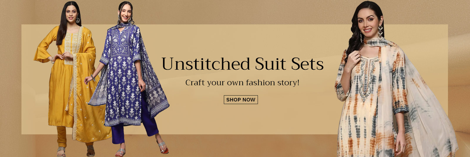Unstitched Suit Sets