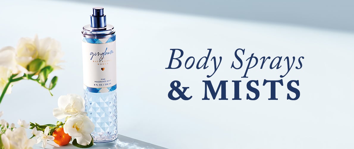 Body Spray & Mists  Bath & Body Works Singapore Official Site