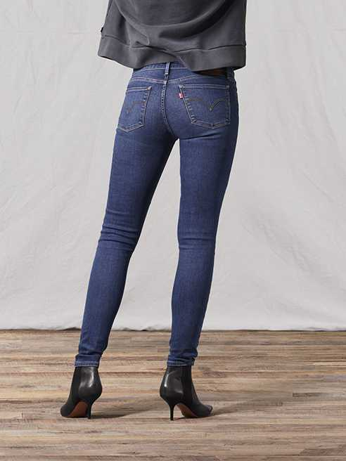 levi's mid rise skinny jeans review