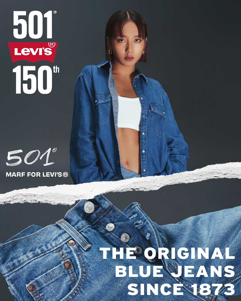 MARF for Levi’s：Levi’s 501 藍色牛仔褲 -Levi’s 香港