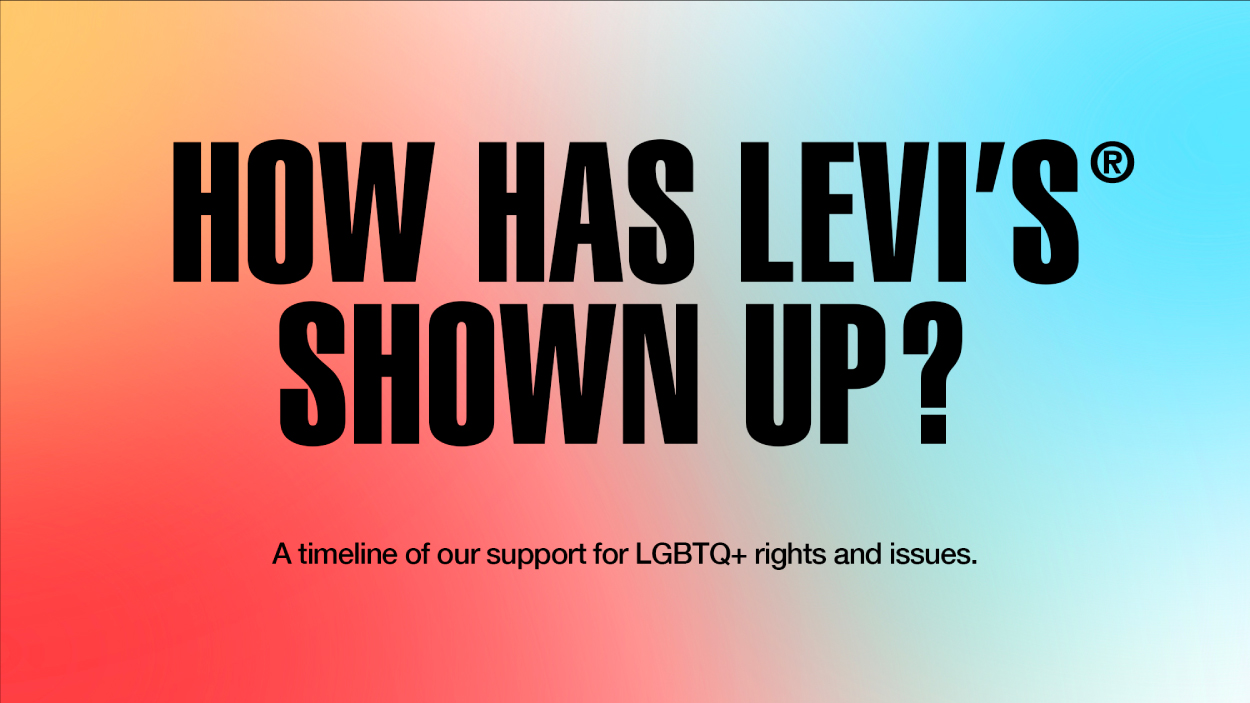 Levi's Pride Collection: How Was Levi's Shown Up?  - Levi's Hong Kong