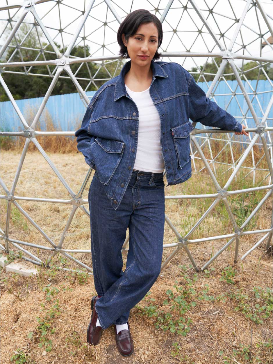 Woman styled in Levi’s WellThread collection - Levi’s Hong Kong