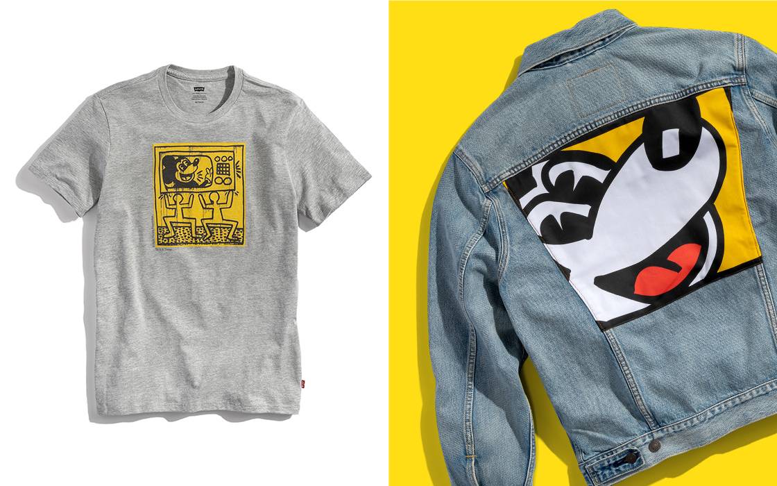 Disney Mickey Mouse X Keith Haring customization | Levi's® Official Online  Store HK
