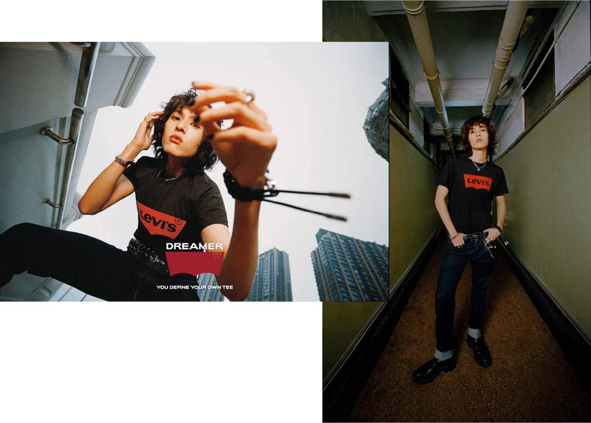 Men Styled in Black Graphic Tee - Levi's Hong Kong