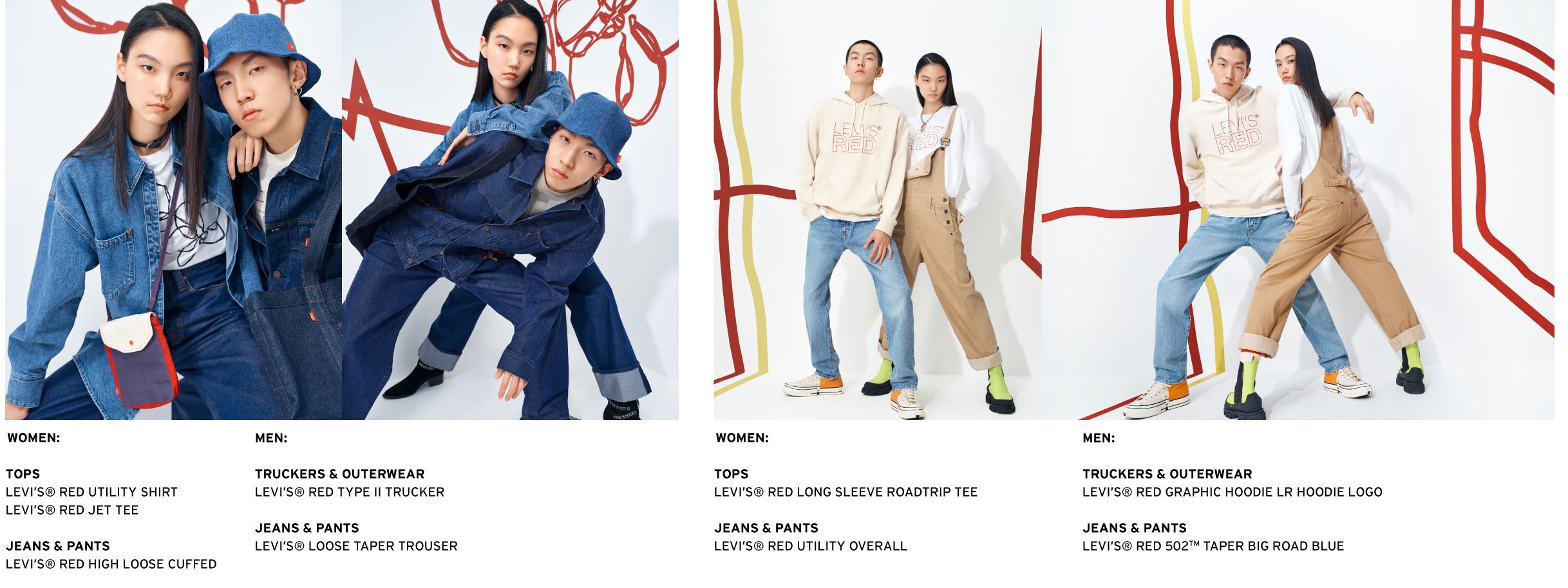 All Men and Women's Clothing from Levi's Red 2022 - Levi's Hong Kong