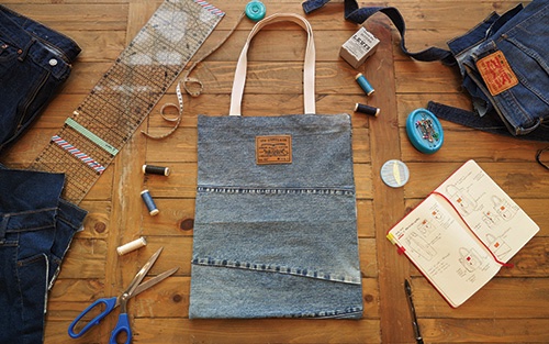 Jean Bag · How To Sew A Denim Bag · Sewing on Cut Out + Keep · How To by  Tamara G.