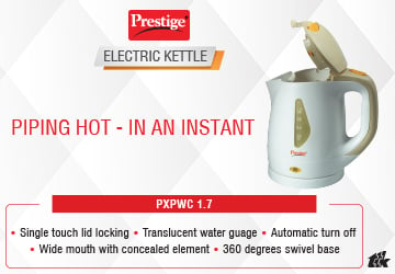 prestige electric kettle 1.8 litre