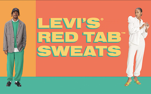 Behind the Look Levis Red Tab Sweats