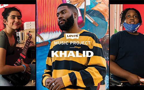 Levis Music Project terbaru bersama Khalid
