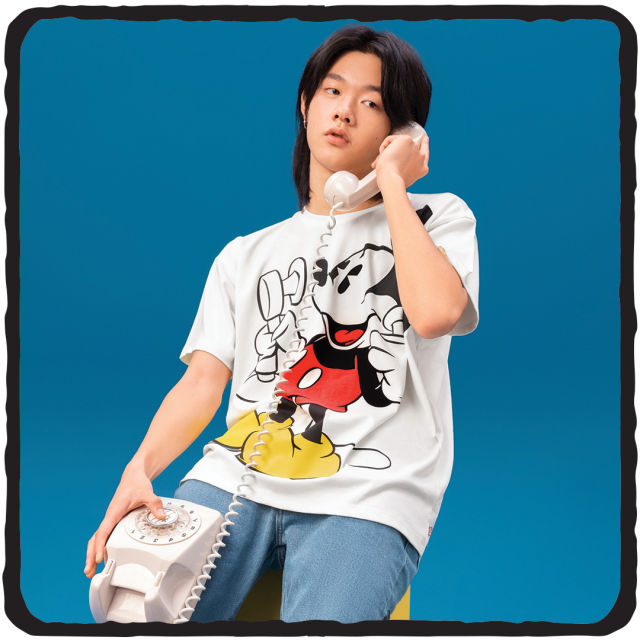 levi's disney t shirt